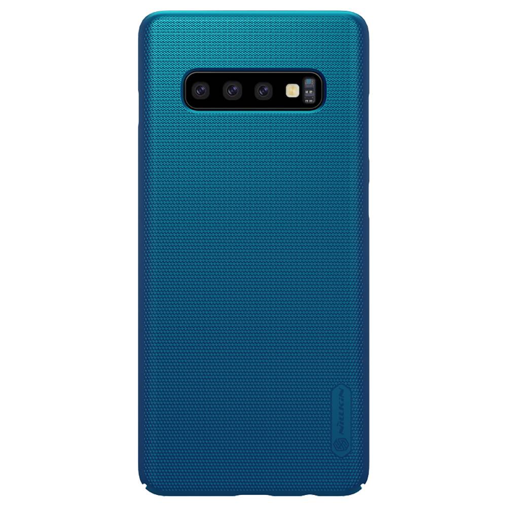 NILLKIN Protective Frosted PC Phone Case For Samsung Galaxy S10 Blue