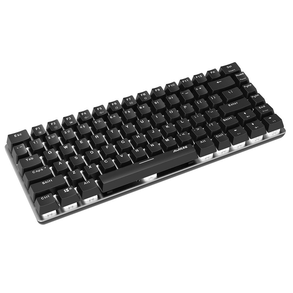 Ajazz AK33 Mechanical Green Axis Mechanical Keyboard w/ Full Backlight