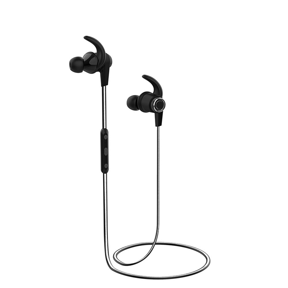

Maxchange C8 Bluetooth Sports Earphones Magnetic Absorption Anti-fiber Cable 7 Hours Playtime - Black