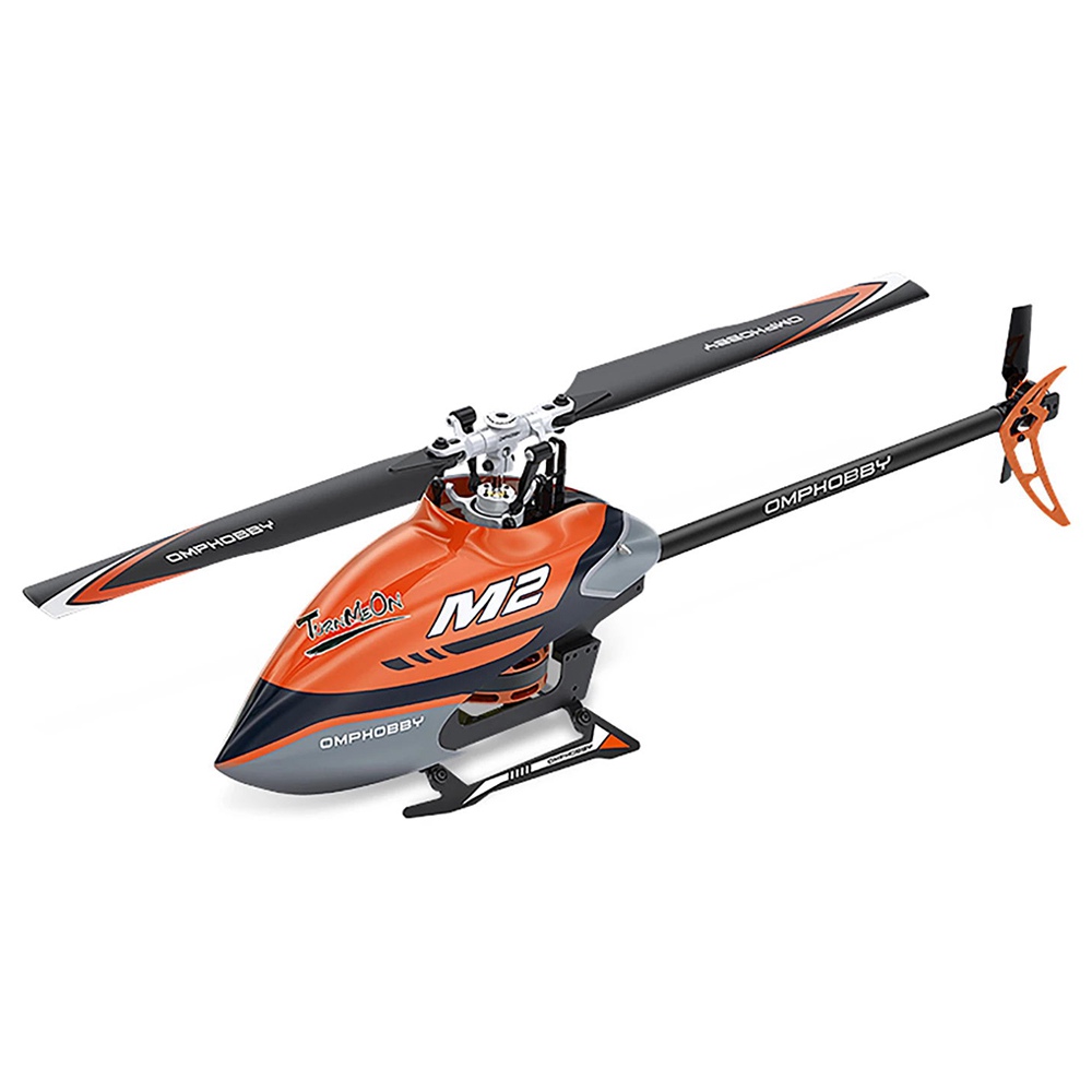 OMPHOBBY M2 3D Flight RC Helicopter Model With OFS FC BNF Orange