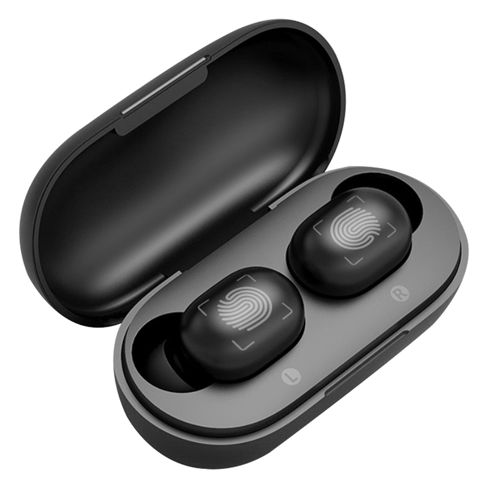 Χάουλο GT1 Plus Qualcomm QCC3020 Bluetooth 5.0 TWS Ακουστικά aptX / AAC Ανεξάρτητη χρήση Siri Βοηθός Google 18 Ώρα αναμονής IPX5 - Μαύρο