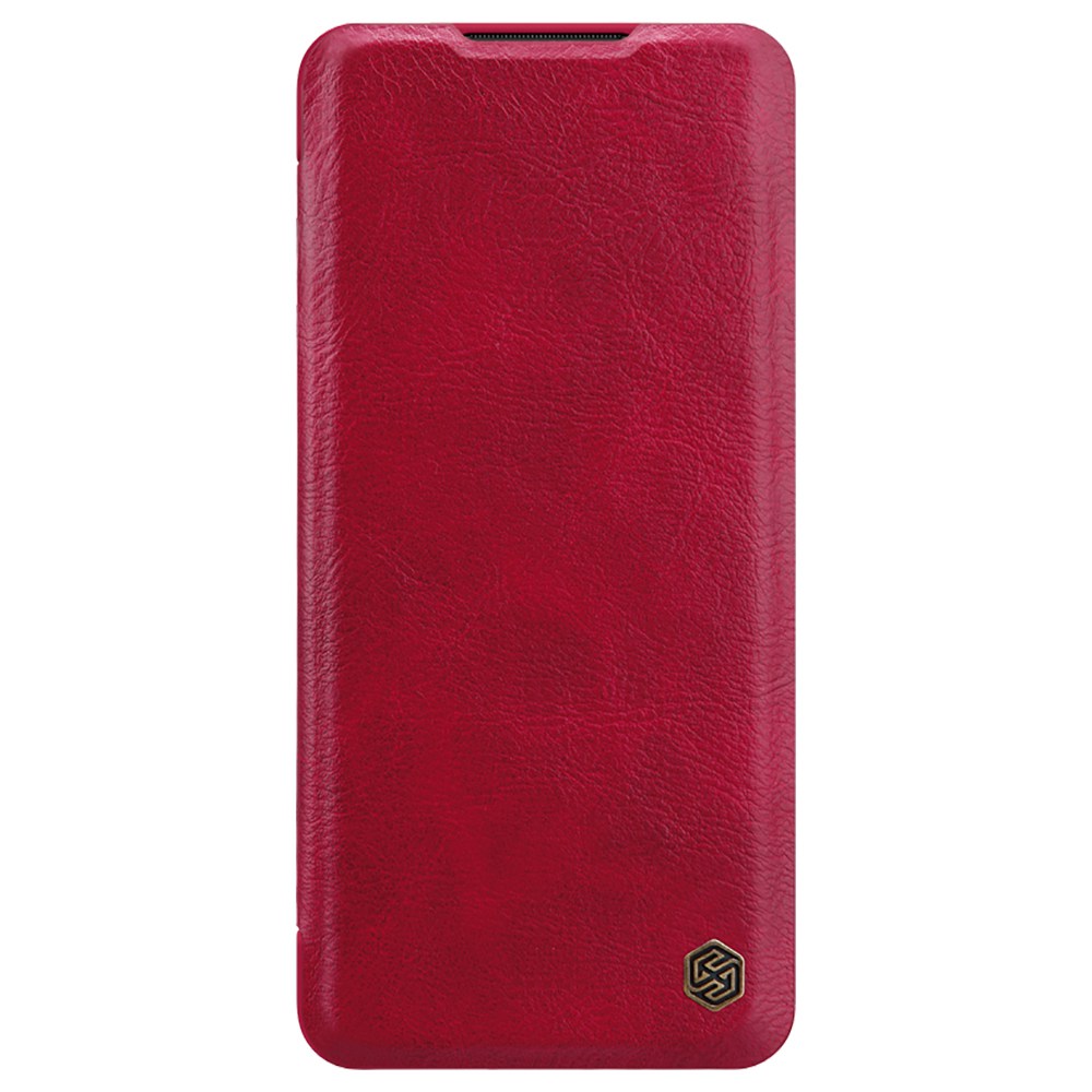 NILLKIN Leather Phone Case For Xiaomi CC9 Pro  Xiaomi Mi Note 10 Red