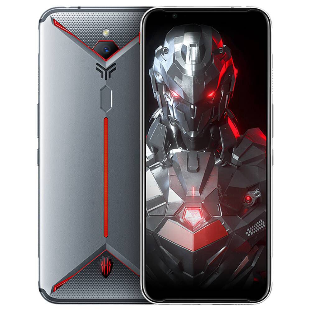 

Nubia Red Magic 3S 4G LTE Smartphone 6.65 Inch FHD+ Screen Snapdragon 855 8GB RAM 128GB ROM Dual SIM Dual Standby 5000mAh Large Battery Fingerprint ID Android 9 OS Global ROM - Silver