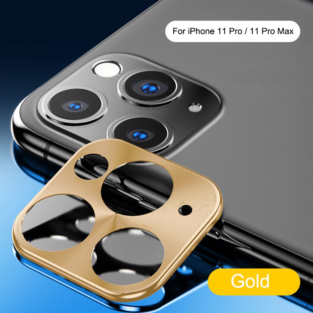 Hat Prince Lens Protective Cover For Iphone 11 Pro Max Gold