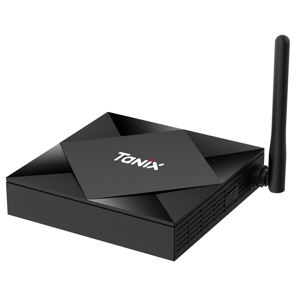 TANIX TX6S Allwinner H616 Android 10.0 TV Box 4GB/64GB 2.4G+5.8G WiFi LAN Bluetooth TF Card Slot USB 2.0x3