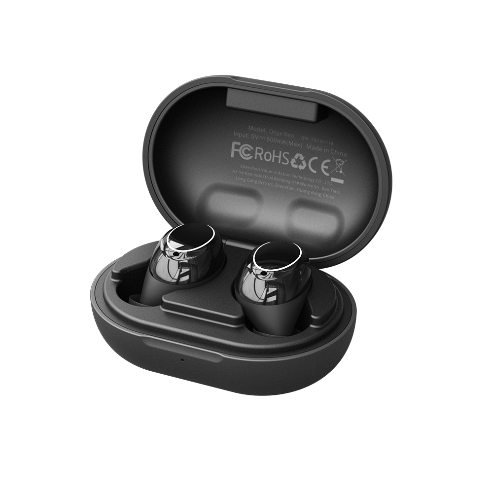 Tronsmart Onyx Neo Bluetooth 5.0 True Wireless Earbuds Qualcomm aptX HiFi Stereo CVC 8.0 Noise Cancelling 24H Playtime Mic Compatible With Android iOS