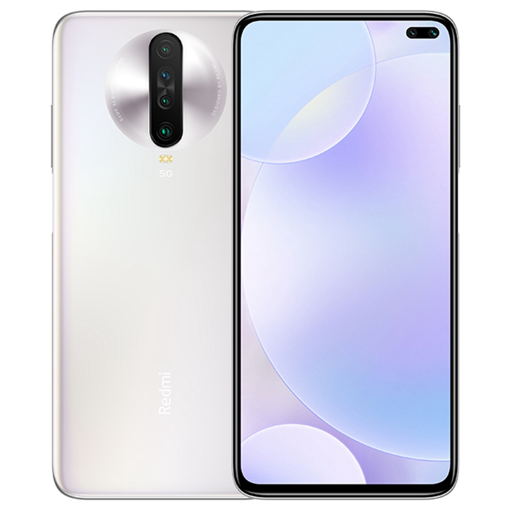 

Xiaomi Redmi K30 CN Version 5G Smartphone 6.67 Inch FHD+ Screen Snapdragon 765G Octa Core 6GB RAM 64GB ROM Android 10.0 Dual Front Quad Rear Cameras 4500mAh Large Battery - White