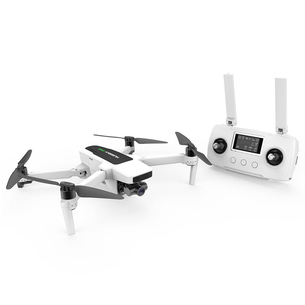 Hubsan ZINO 2 5G WIFI 8KM FPV 4K/60fps GPS Foldable RC Drone With 3Axis Detachable Gimbal 33mins Flying Time RTF Standard Version - White