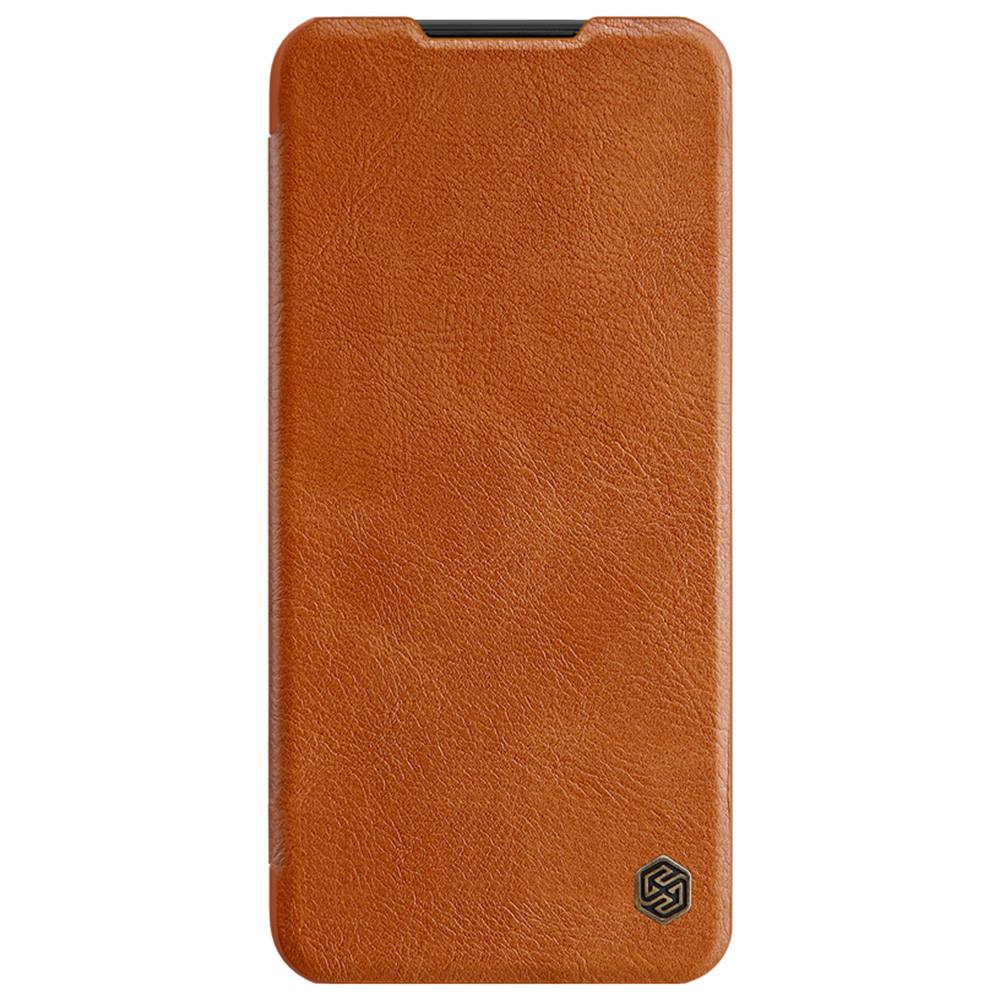 NILLKIN Leather Phone Case For Xiaomi Redmi Note 8T Brown