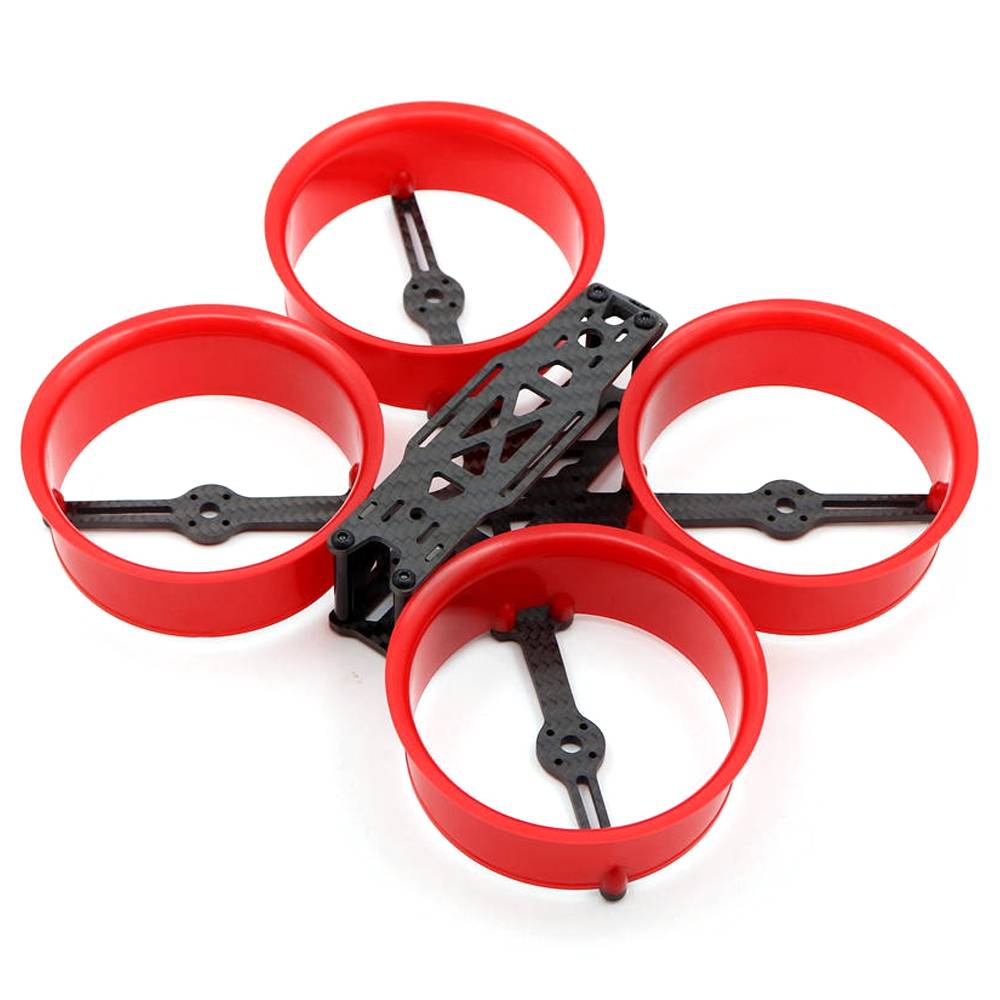 

Reptile CLOUD-149 149mm 3 Inch X-type Division Carbon Fiber Frame Kits For FPV Racing Drone - Red