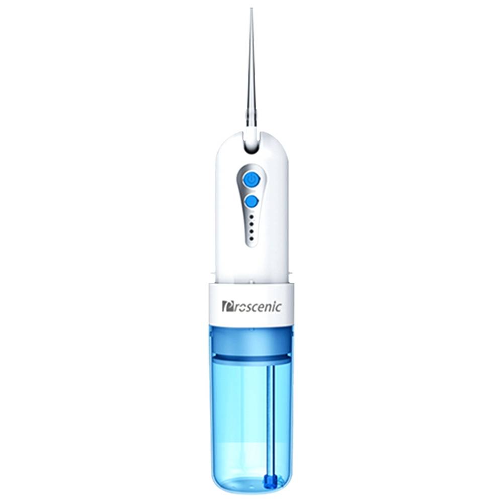 

Proscenic JL-330T Cordless Dental Oral Irrigator 4 Modes Portable USB Rechargeable For Home and Travel - White