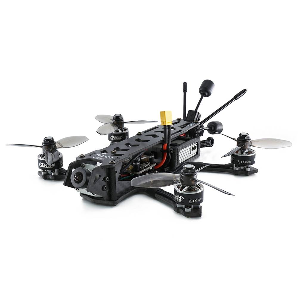

Geprc RUN HD 3 155mm 3 Inch FPV Racing Drone With STABLE PRO F7 35A BLHeli_32 ESC DJI FPV Air Unit BNF - Frsky R-XSR Receiver