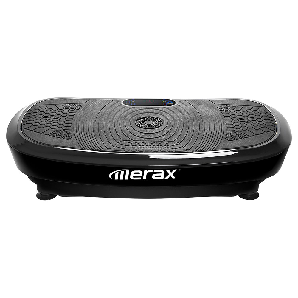 

Merax Vibration Plate Professional 3D Wipp Vibration Technology 2 Powerful Motors With Bluetooth Speaker - Black