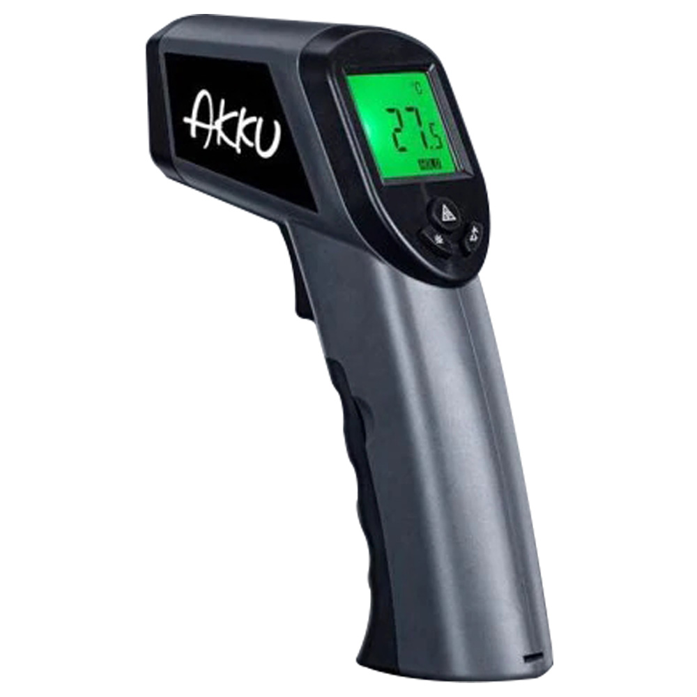 

AKKU AK332 HD Non-contact Infrared Laser Thermometer Temperature Measuring Tool - Grey