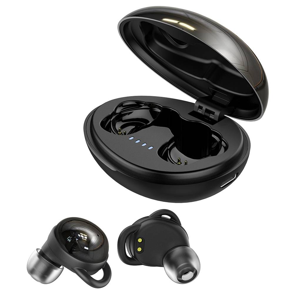 

Ovevo Q80 Bluetooth 5.0 TWS Earphones Ultra-low latency IPX7 Binaural Call Independent Usage Type-C Charging - Black