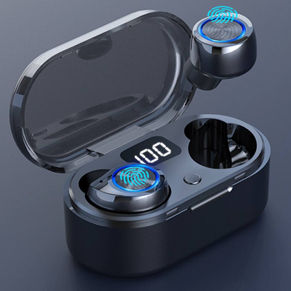 TW80 Bluetooth 5.0 True Wireless Earphones Black