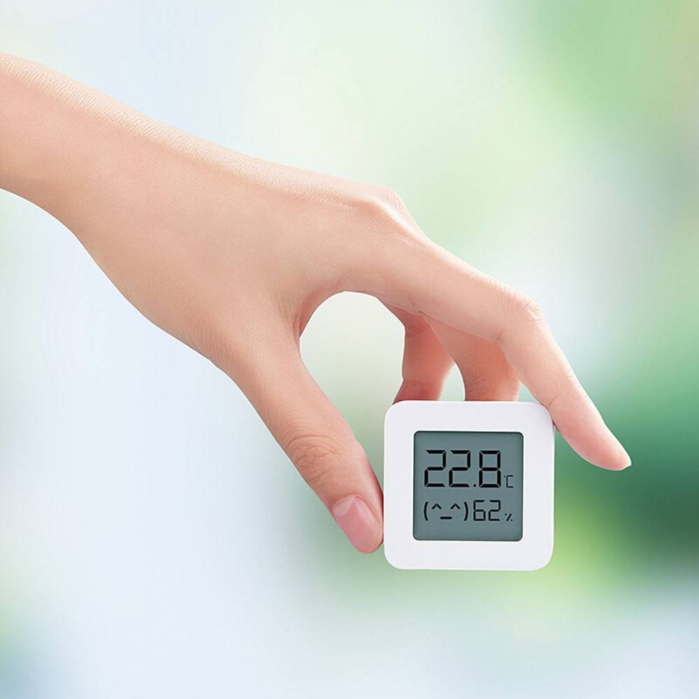 XIAOMI 4pcs Mijia Bluetooth Thermometer Hygrometer 2 White