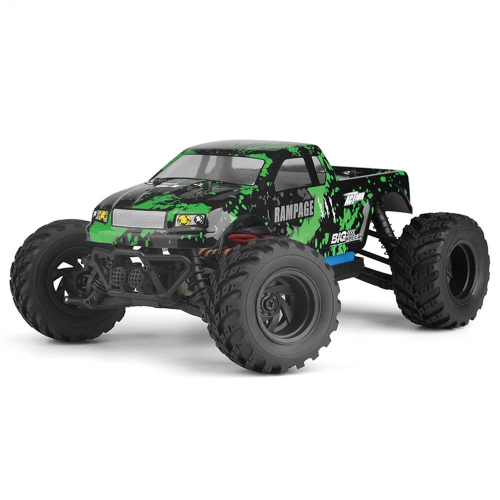 

HAIBOXING 18859E RAMPAGE 1/18 2.4G 4WD Electric Off-road Monster Truck Vehicle RC Car RTR - Green
