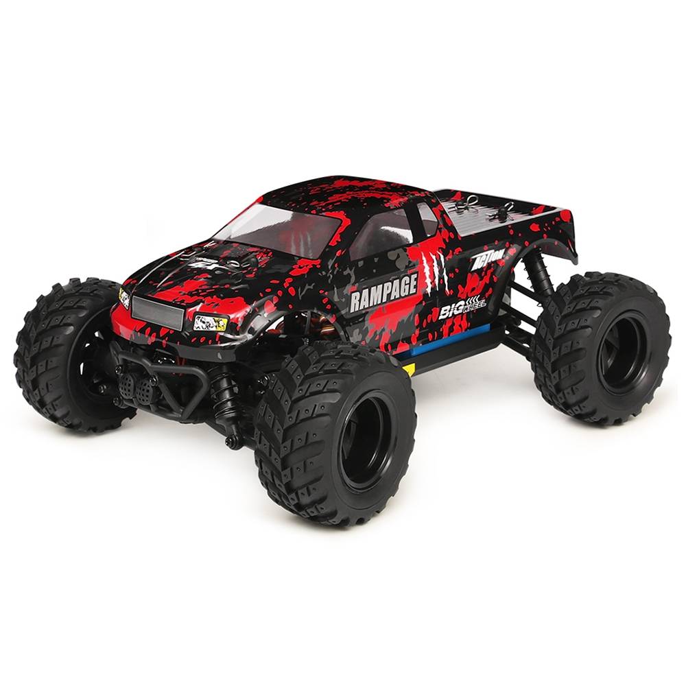 HAIBOXING 18859E RAMPAGE 2.4G 4WD RC Car RTR Rouge