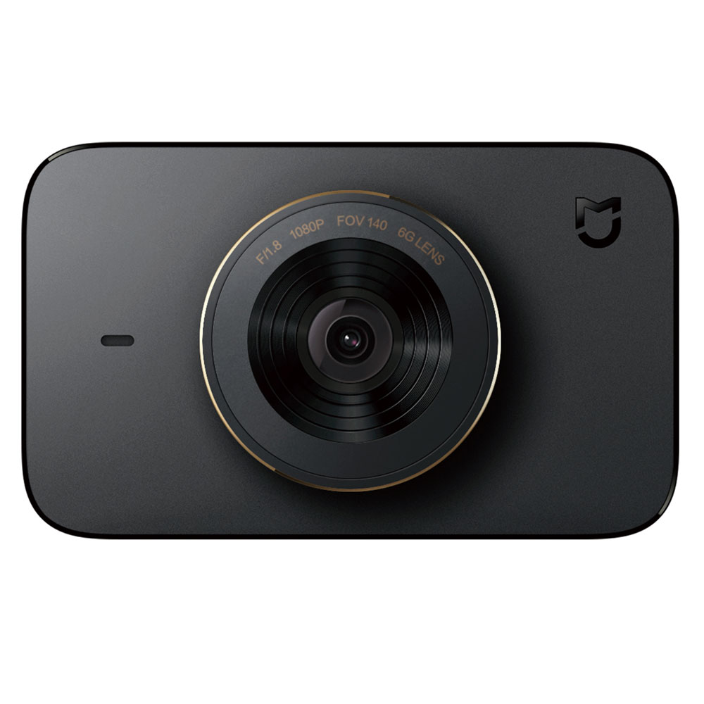 Xiaomi Mijia Car DVR Camera 1S SONY IMX307 Sensor 3 Inch IPS Screen 1080P 140 Degree Wide 3D Noise Reduction Intelligent Voice Control Global Version - Black