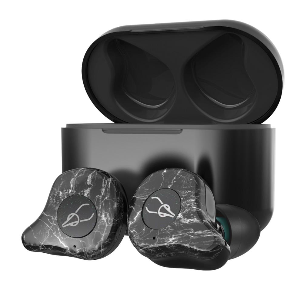Sabbat E12 Ultra Marble Series Περιορισμένη έκδοση Qualcomm QCC3020 CVC8.0 TWS Earbuds Ασύρματη φόρτιση QI Ανεξάρτητη χρήση aptX / AAC / SBC Siri Google Βοηθός IPX5 - Advanced Stone