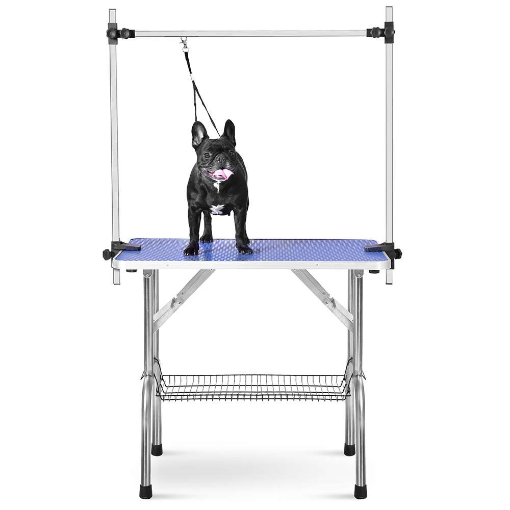 36 Foldable Dog Grooming Table Blue