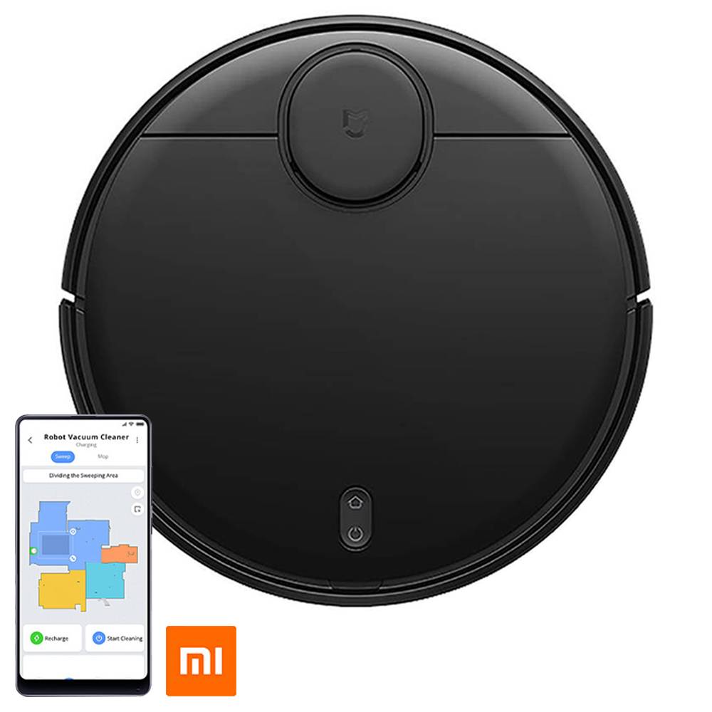 

Xiaomi Mijia Pro STYJ02YM Robot Vacuum Cleaner LDS Version 2100pa Intelligent Electric Control Water Tank Three Cleaning Modes - Black