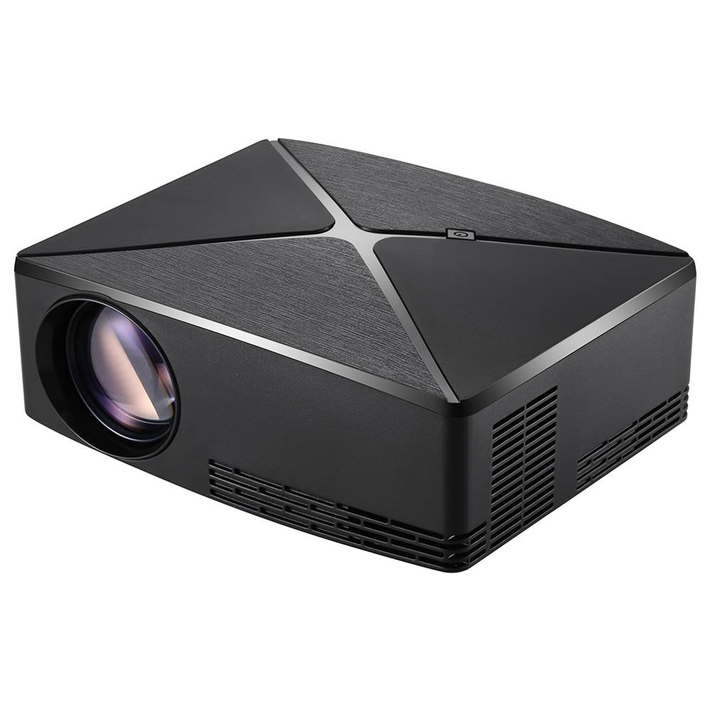 VIVIBRIGHT C80 720P LED Light Projector 3500 Lumens Black