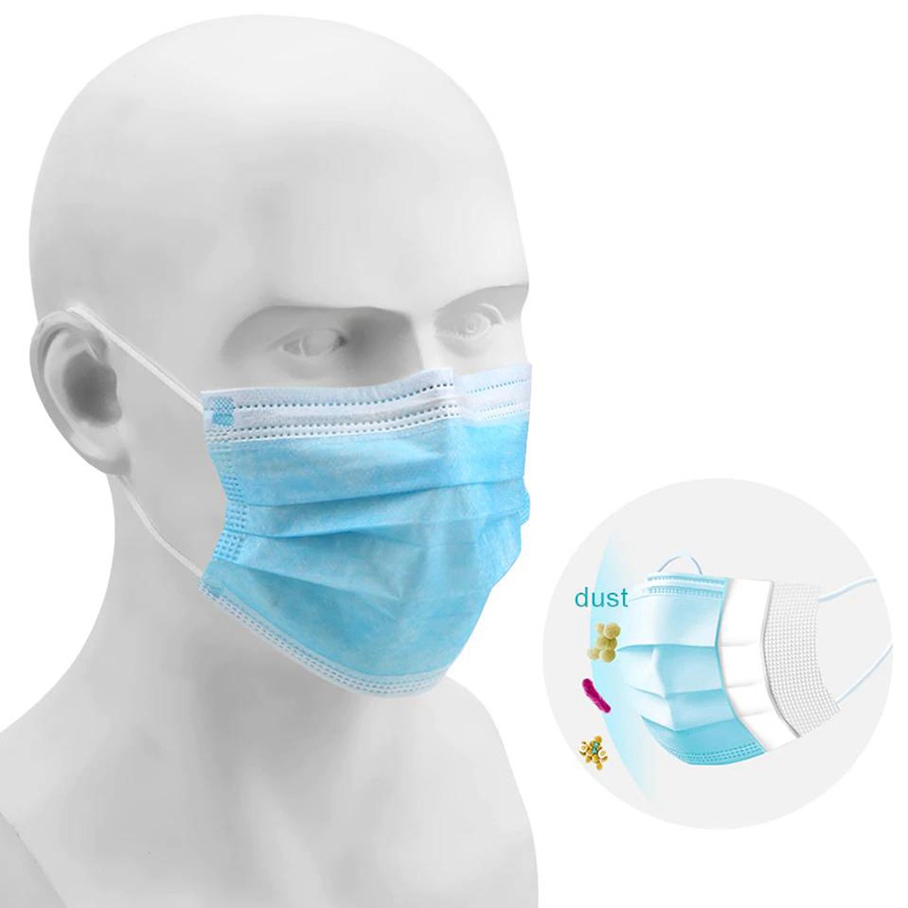 100PCS Medical Disposable Masks With CE FDA Certified