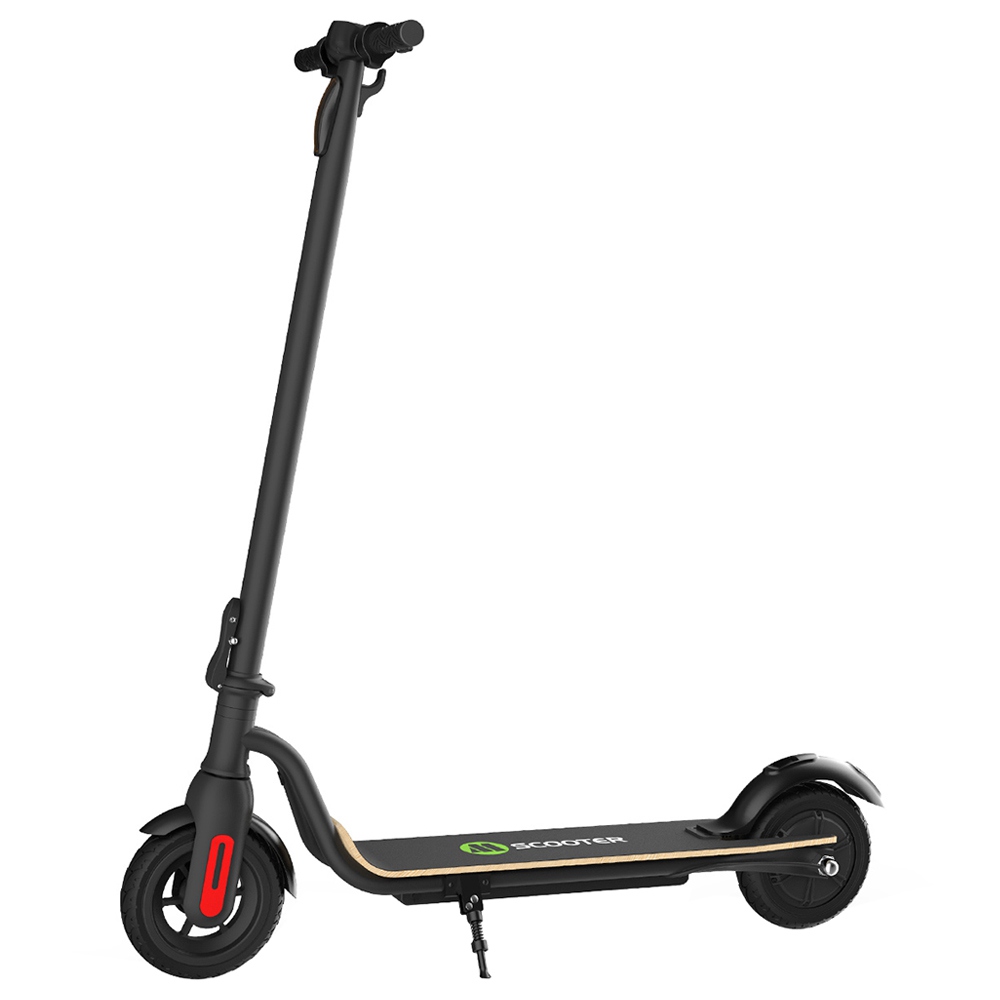 Megawheels S10 Folding Electric Scooter 250W Motor LED Display Screen Max 25km/h Up To 22km Range 8 Inch Tire - Black