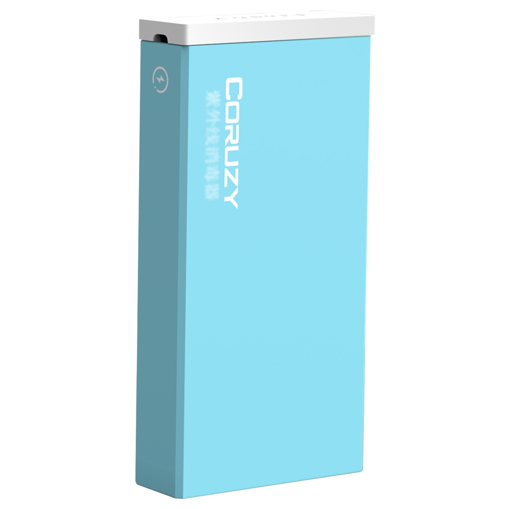 

CORUZY Portable Disinfection Box Efficient UV Sterilization For Smartphone Masks - Blue