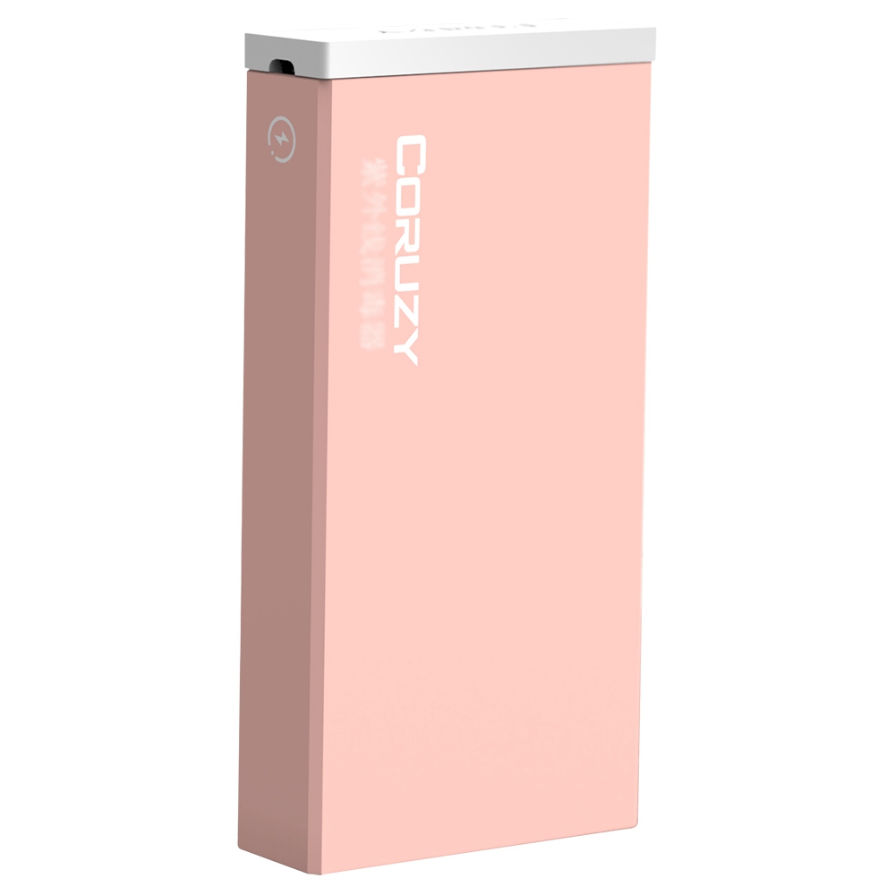 CORUZY bärbar desinfektionsbox effektiv UV-sterilisering för smarttelefonmasker - rosa