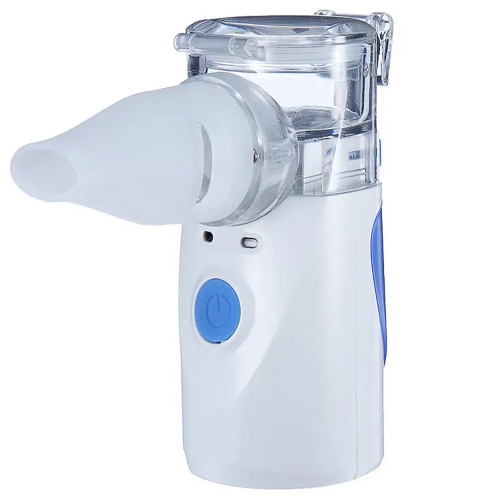 Portable Handheld Ultrasonic Mesh Nebulizer White