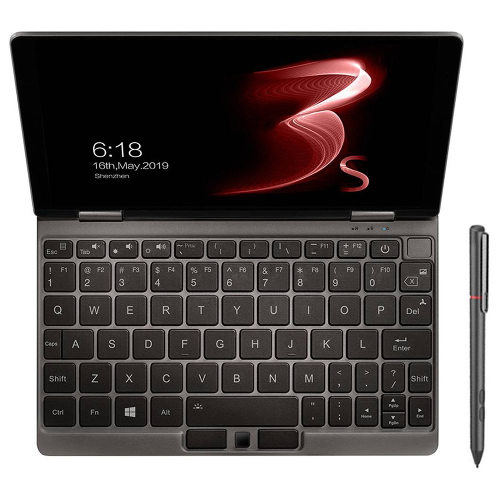

One Netbook One Mix 3 Pro Platinum Edition Laptop Japanese Keyboard Intel Core i7-10510Y 8.4" Touch Screen 2560*1600 16GB RAM 512GB SSD Windows 10 + Stylus Pen - Gray