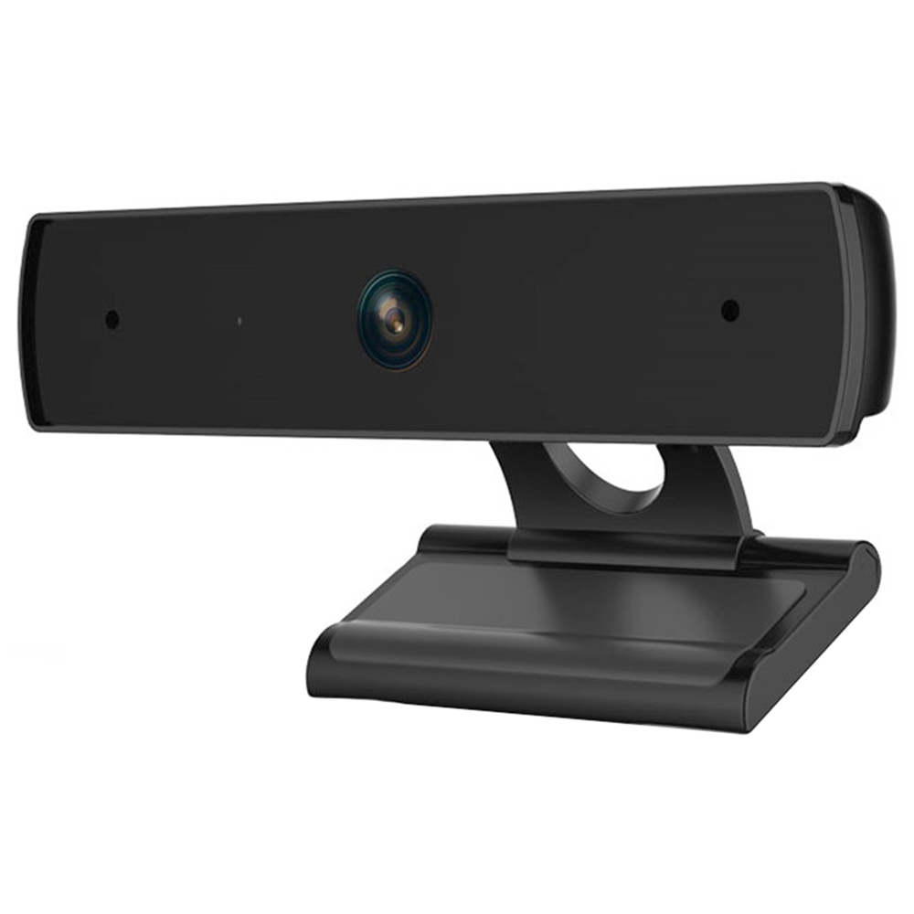 Aoni C31 HD Smart Webcam Built-in Dual Stereo Mics Black