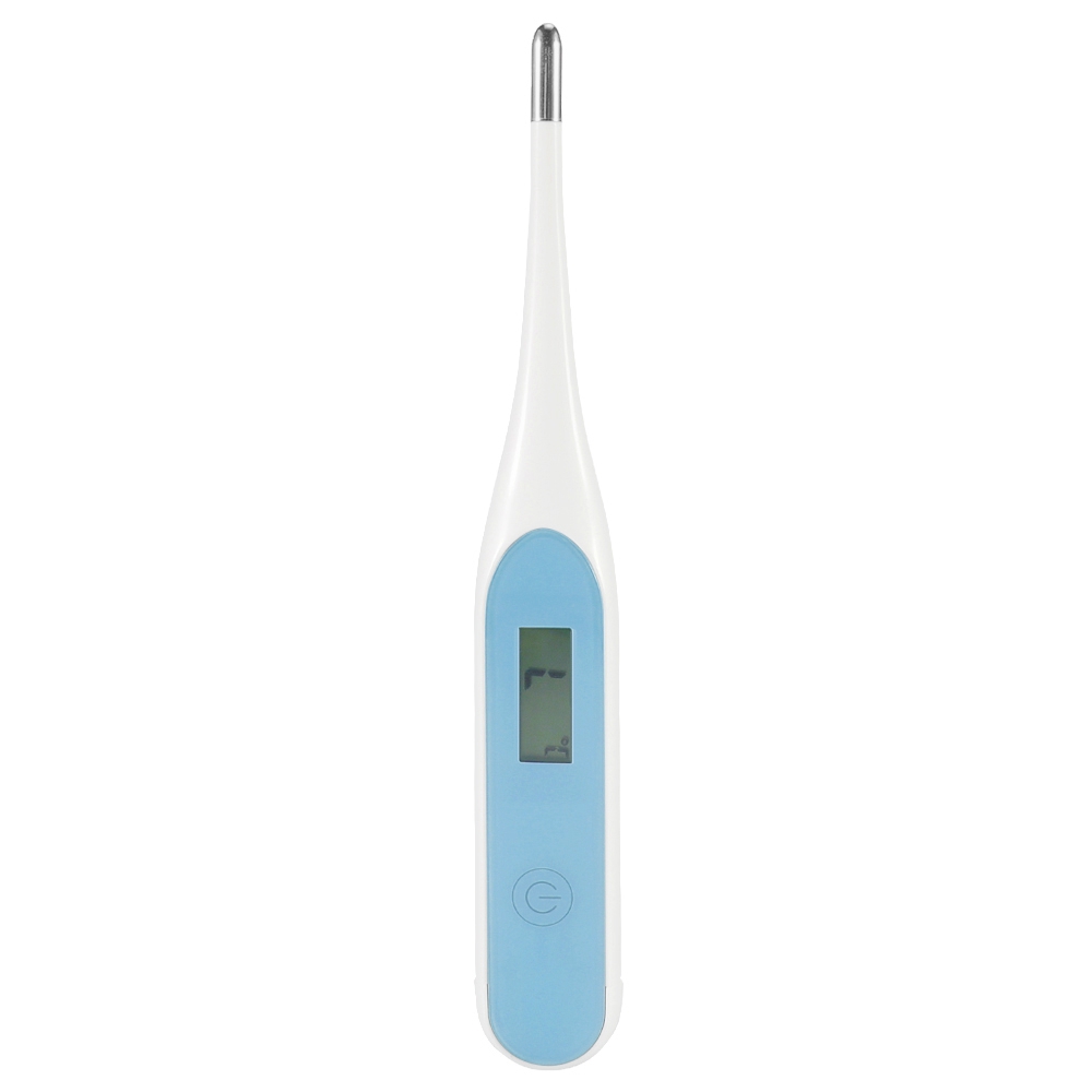 Digitális vízálló elektronikus hőmérő, higanymentes LED képernyő memóriafunkcióval, CE / FCC / Rosh / FDA tanúsítással - kék