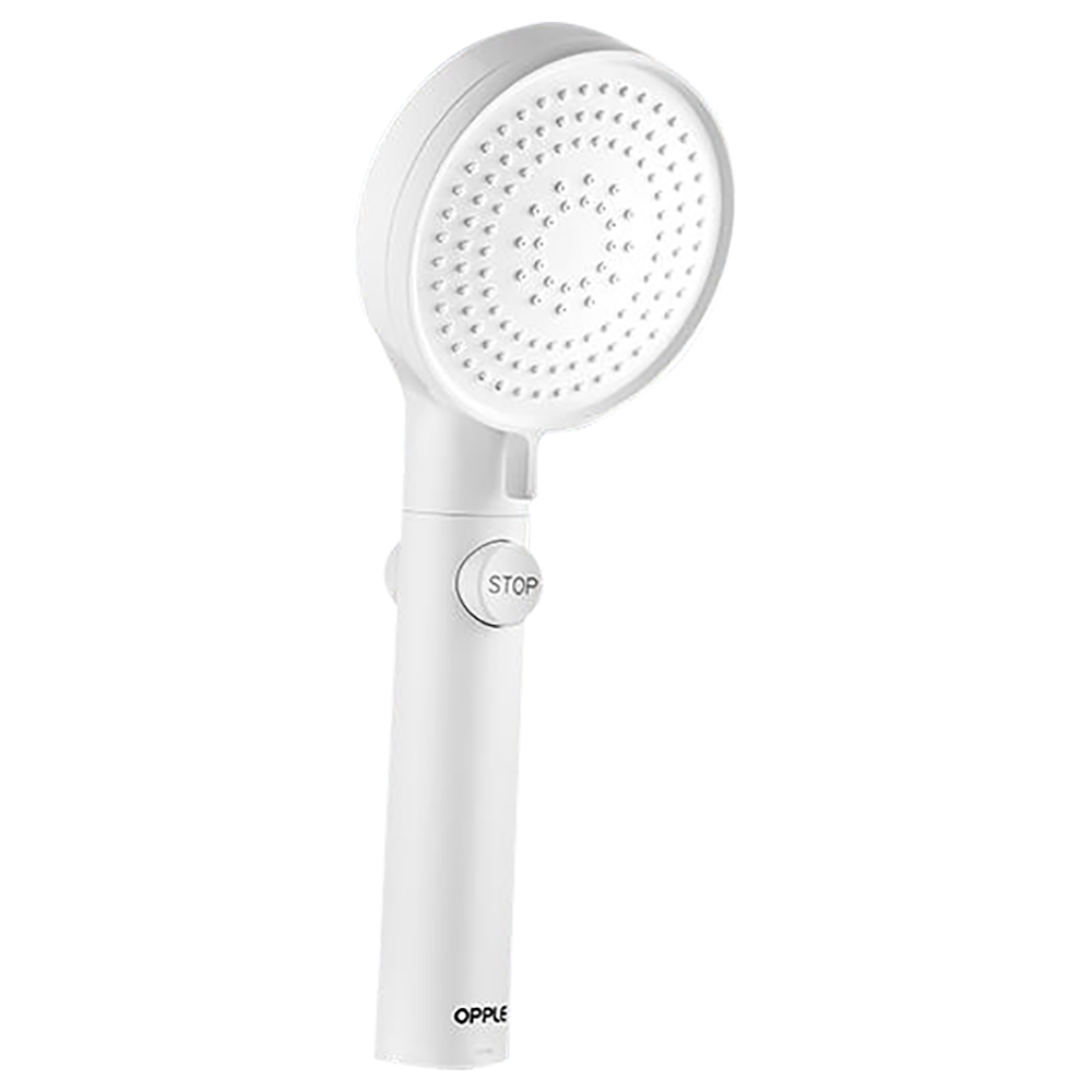 OPPLE Pressurized Handheld Shower Set White