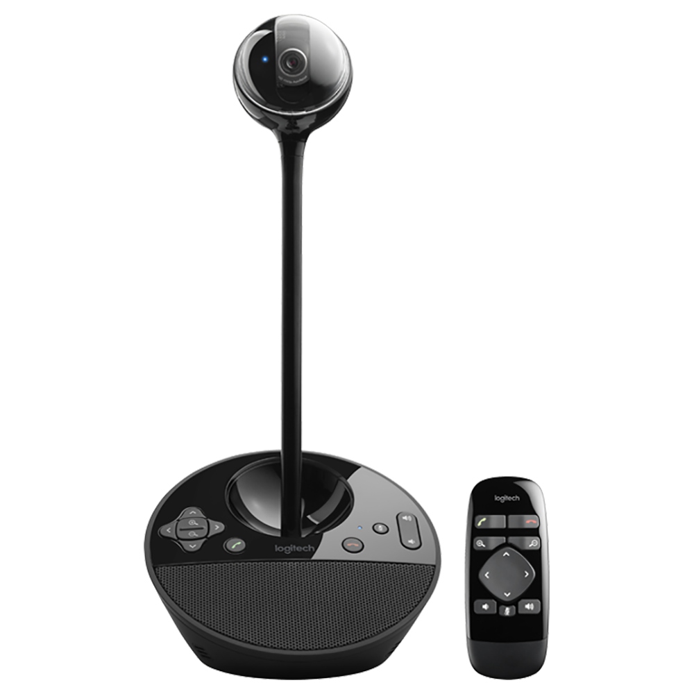 Logitech BCC950 Full HD 1080P İş Kamerası Çok Yönlü Hoparlör Video Konferans - Siyah