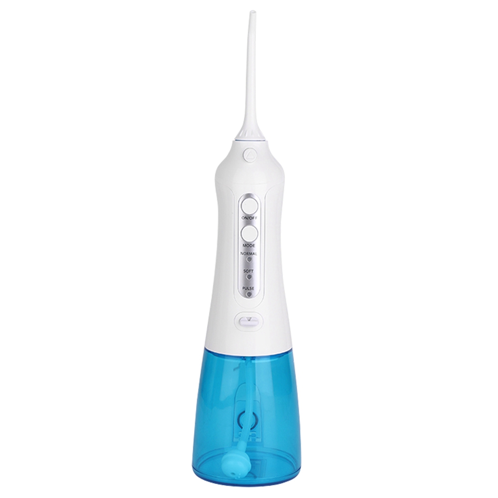 Portable Teeth Irrigator Mute Oral Care Three Modes USB Charging IPX7 Waterproof - White