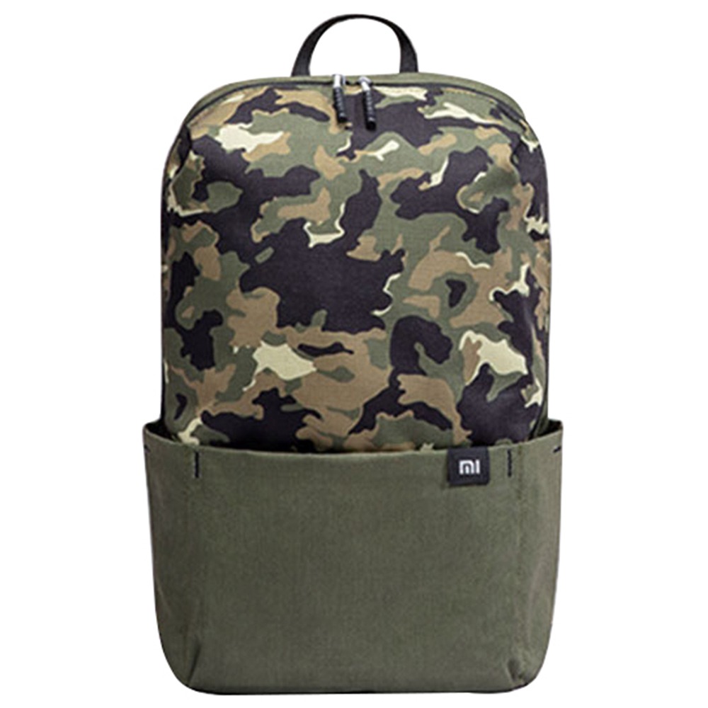 Xiaomi 10L Backpack Camouflage  Portable Zipper Large Capacity Level 4 Waterproof EPE Cotton Shoulder Strap - Green