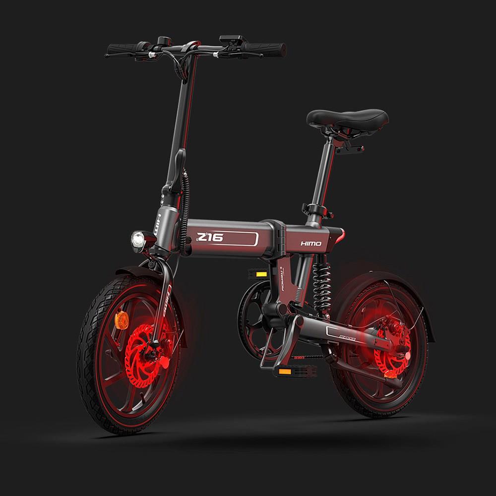 HIMO Z16 Folding Electric Bicycle 250W Motor Gray