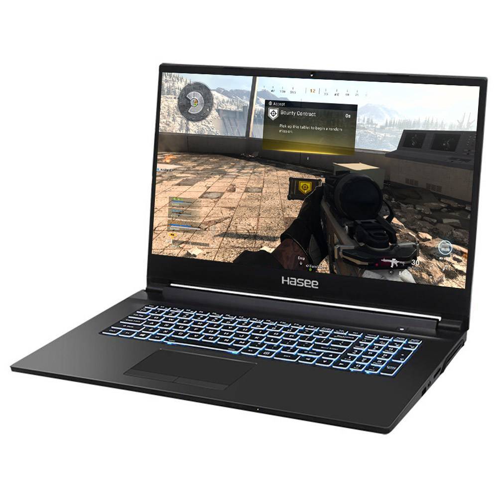 Hasee Z8-CU7NA Gaming Laptop i7-10750H 15.6" 144Hz 8GB 512GB Black