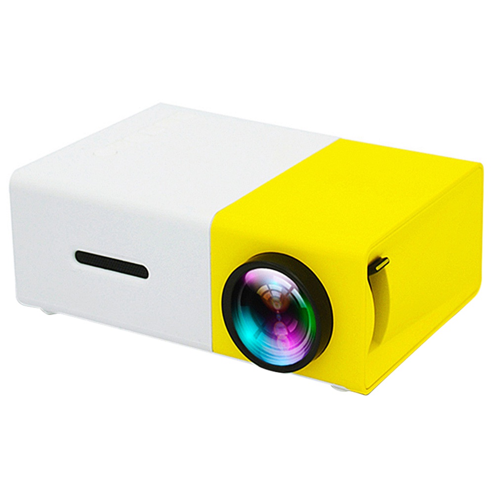 YG300 Mini LED Projector Native320x240P Yellow White YG300 Mini LED Projector Native320x240P Yellow White