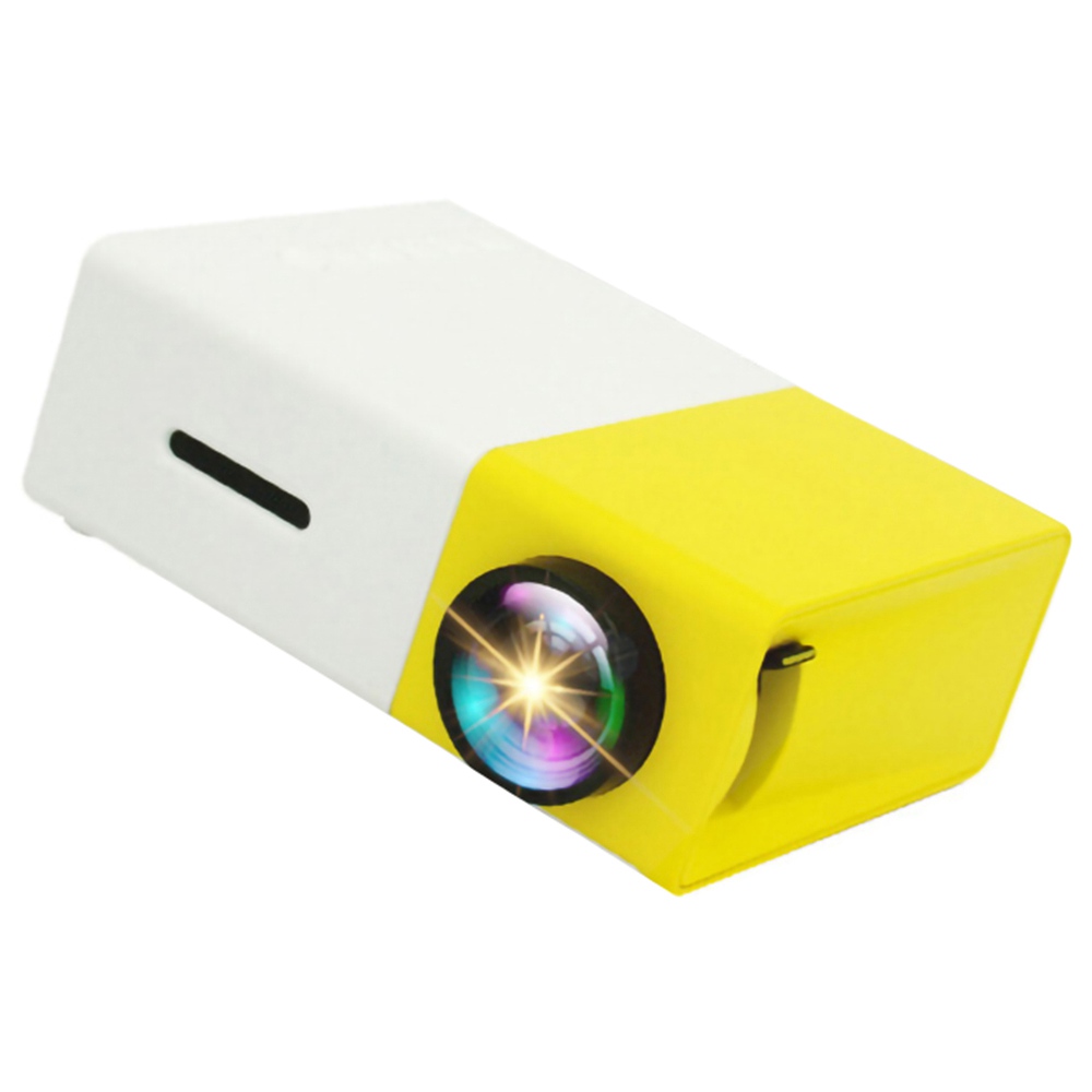 YG300 Mini LED Projector Native320x240P Yellow White