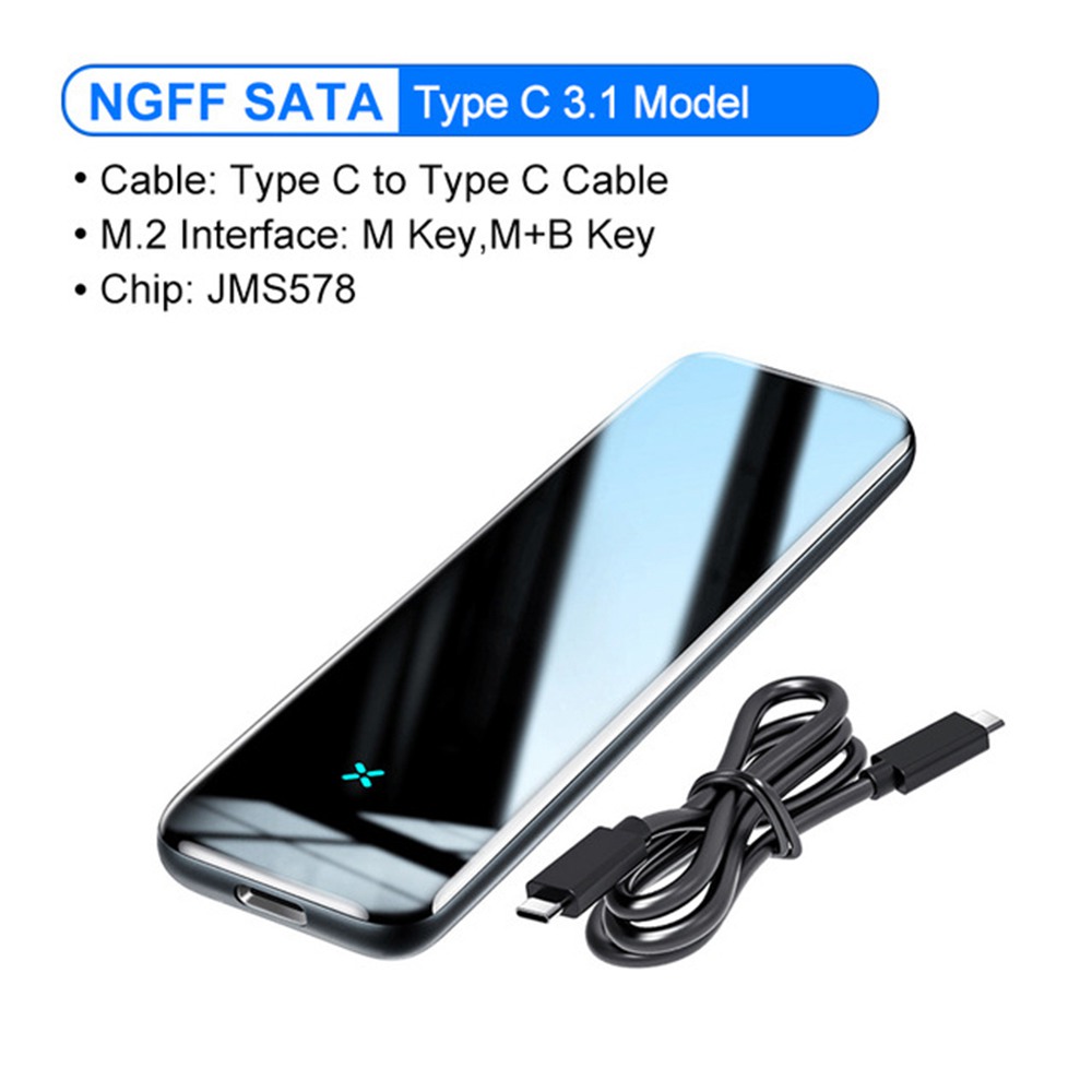 Baseus Cayph Baseus Ssd Case Baseus CAYPH-E0G NVMe SSD Enclosure Gray