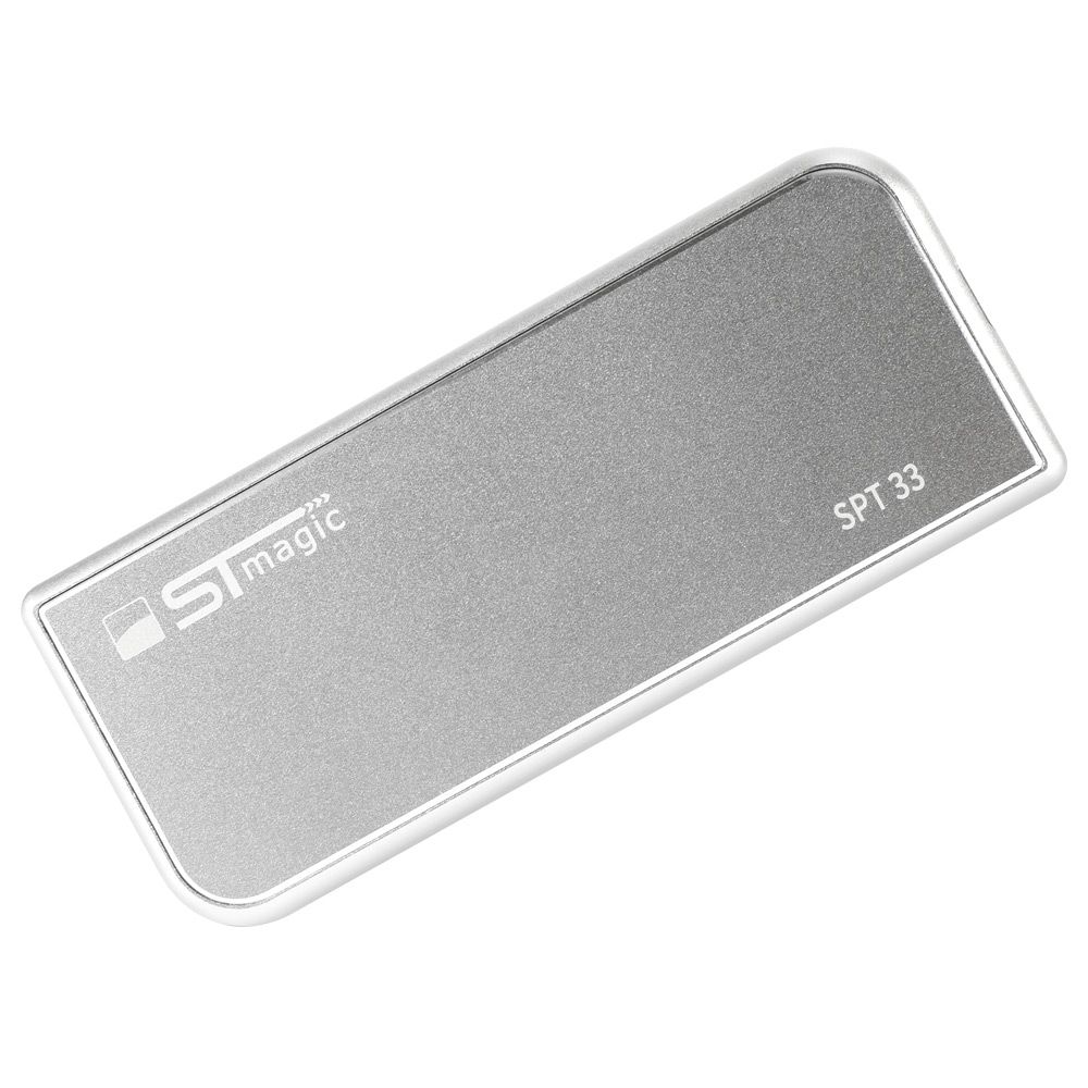 Stmagic SPT33 Type-C to USB 3.1 SSD Enclosure 2T Capacity Support M.2 PCIe Solid State Drive - Silver