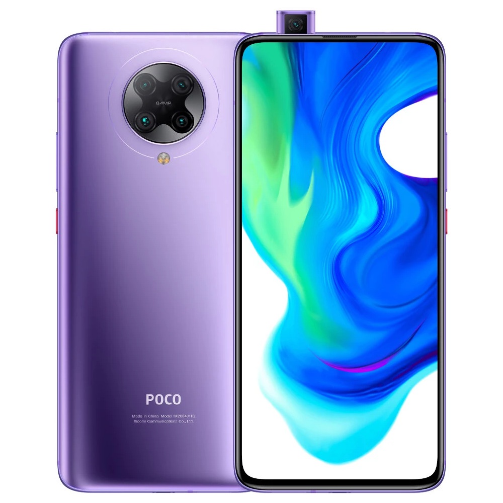 

Xiaomi POCO F2 Pro 5G Smartphone Global Version 6.67 Inch AMOLED Full Screen Qualcomm Snapdragon 865 6GB RAM 128GB ROM Android 10.0 Quad Rear Camera 4700mAh Battery NFC - Electric Purple