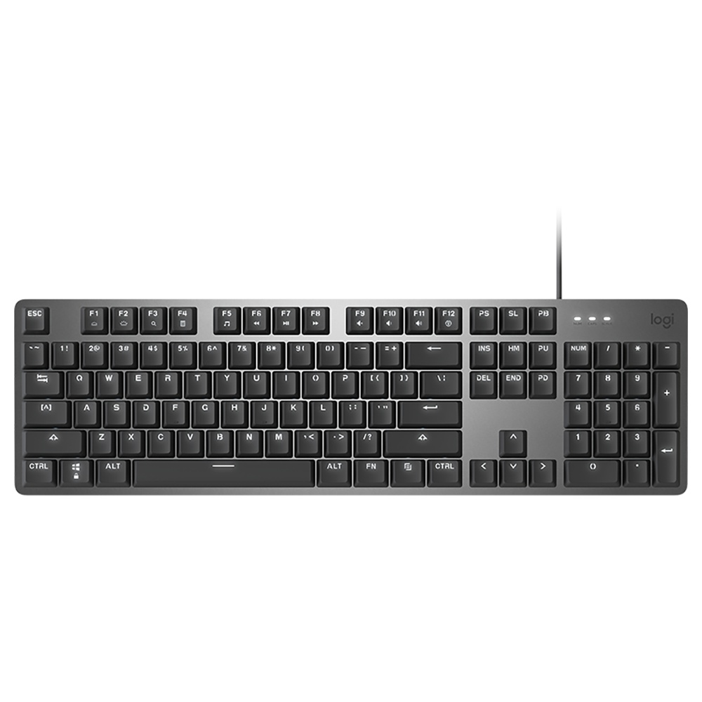 

Logitech K845 Full-size Backlit Gaming Mechanical Keyboard TTC Red Shaft 104 Buttons USB Interface - Black