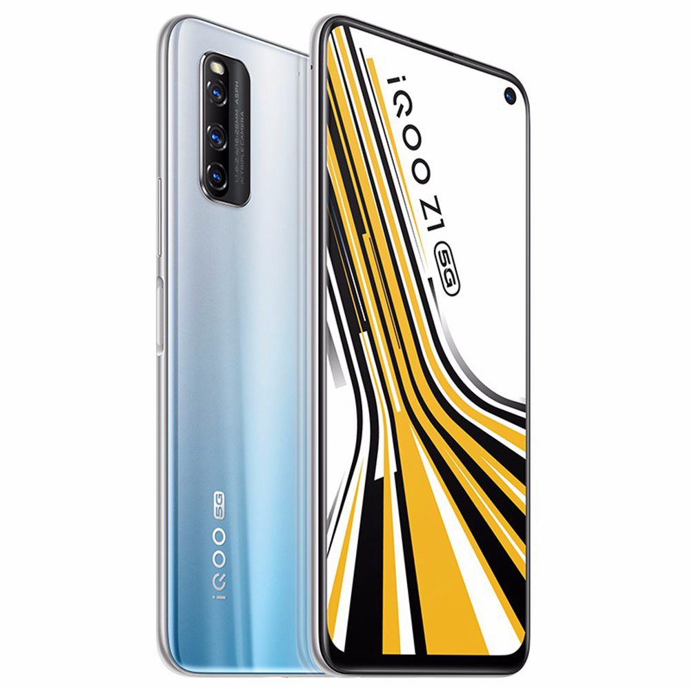 【最終値下げ】iQOO Z1 6GB 128GB Vivo iQOO Z1 6.57 Inch 144Hz MTK 1000 Plus 6GB 128GB Silver