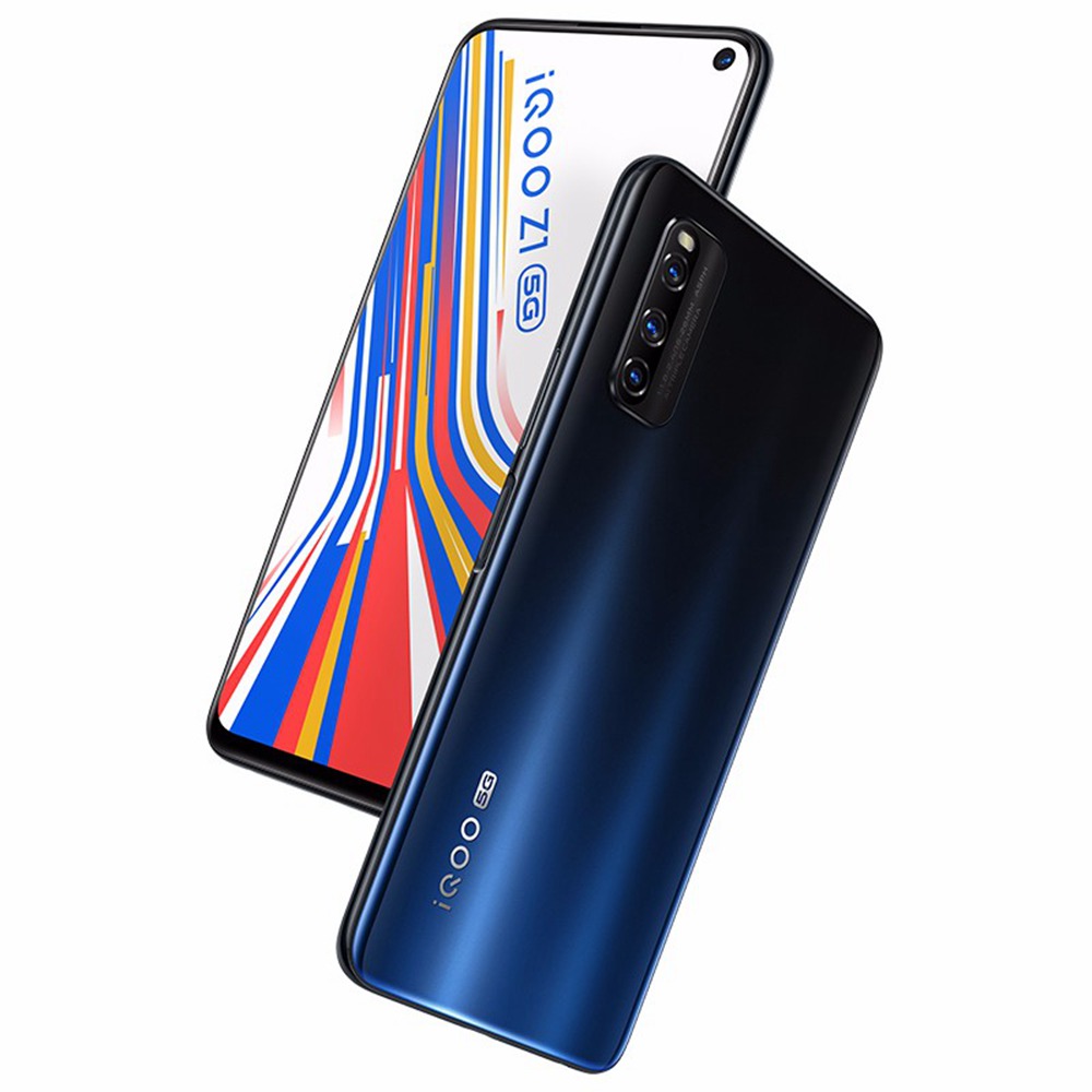 vivo iQoo z1 6GB 128GB シルバー 通電確認のみ未使用 ...